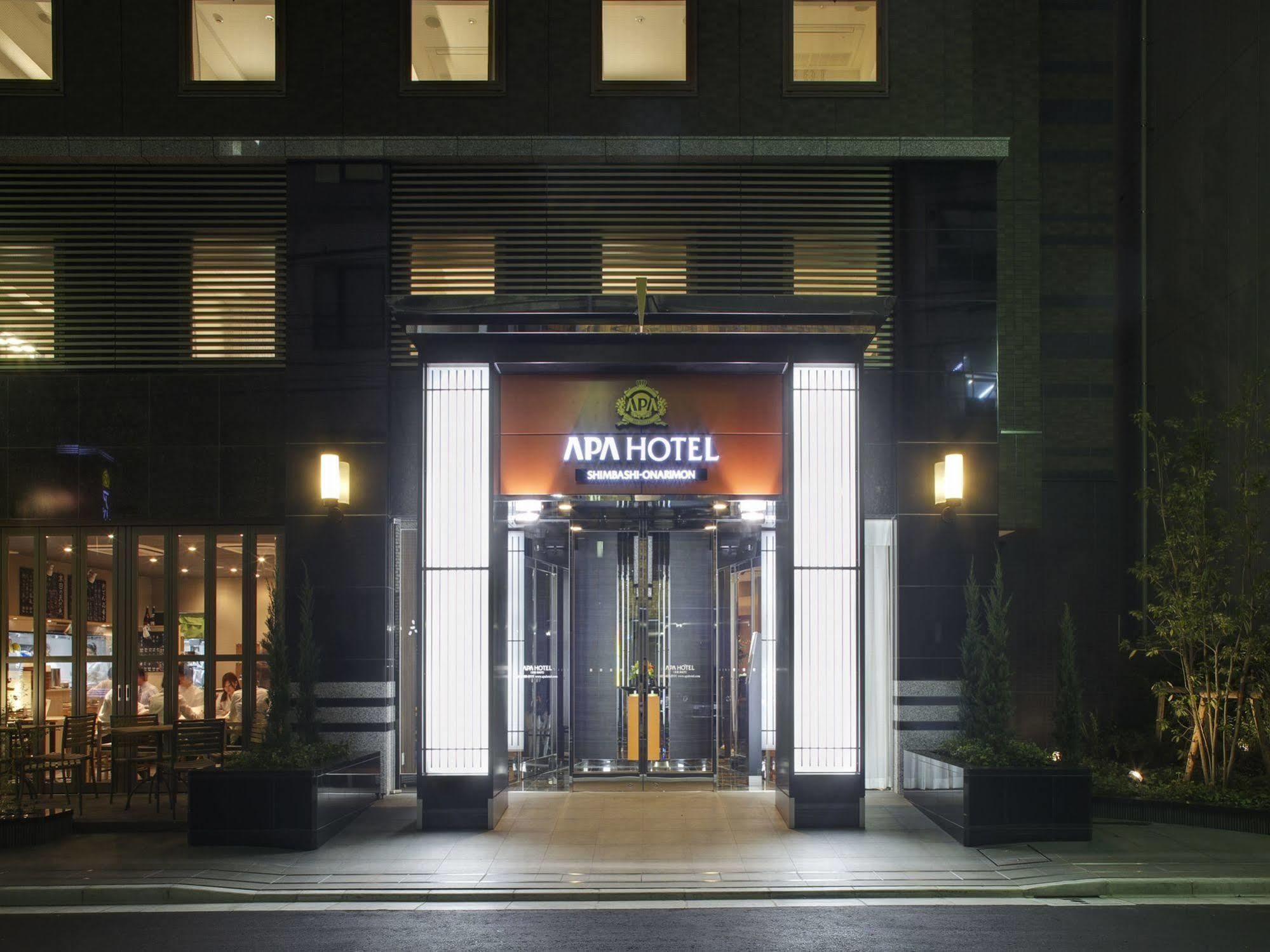 Apa Hotel Shimbashi Onarimon Tokio Exterior foto